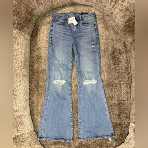 American Eagle Super High-Rise Flare Jeans